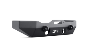 Jeep Wrangler JL Front Winch Bumper - Body Armor 4x4 - Mid-Stubby - Black - `18-`21